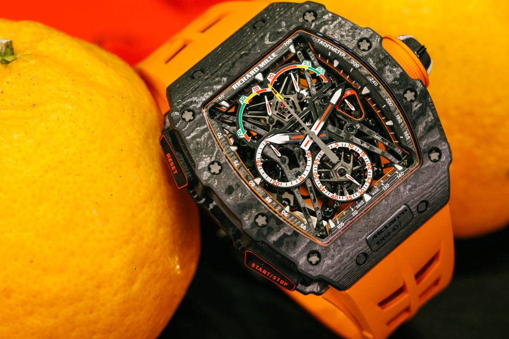 RM50-03 Limited Edition Tourbillon Split Seconds Chronograph Ultralight McLaren F1