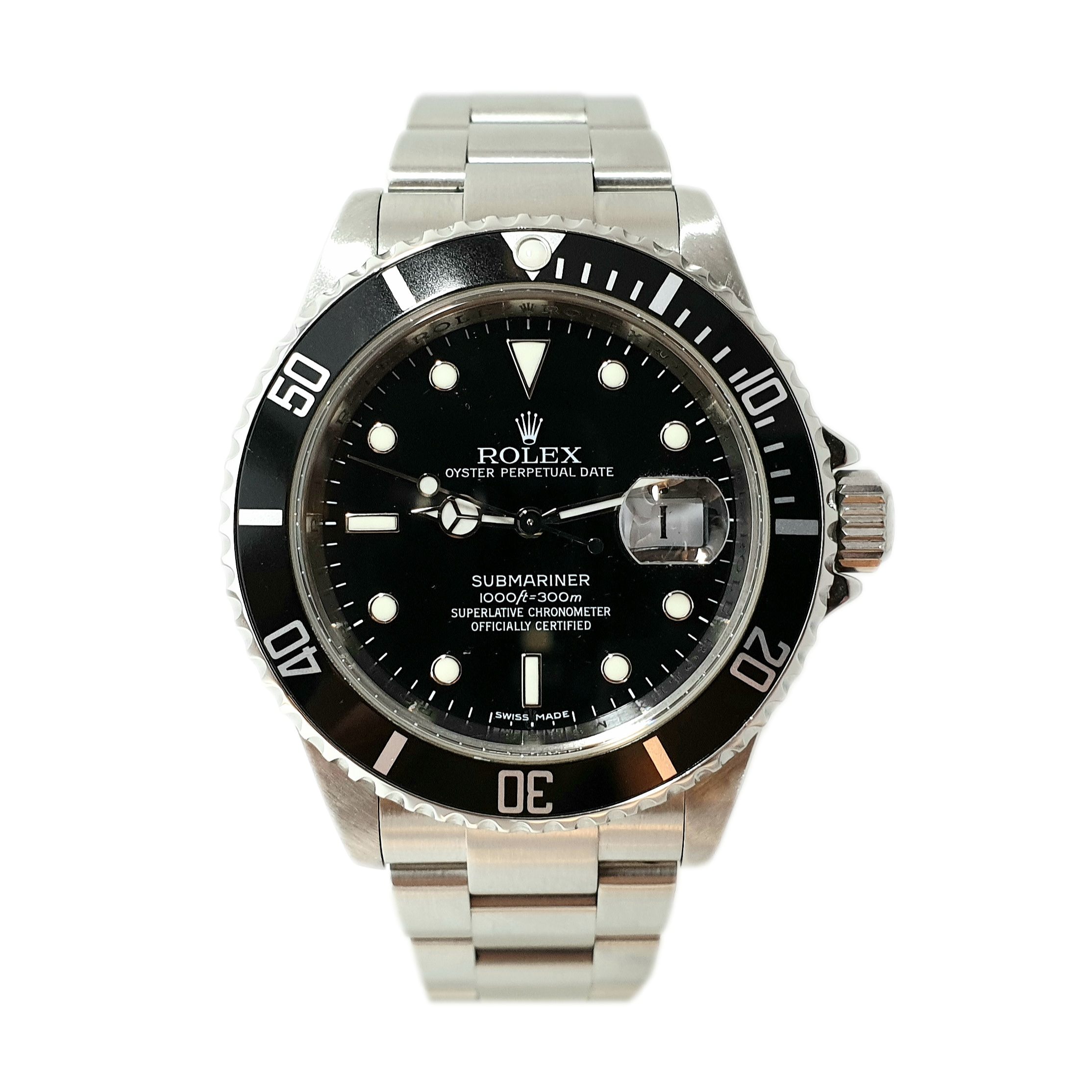 Rolex_Submariner40mm_M16610_Steel_Front