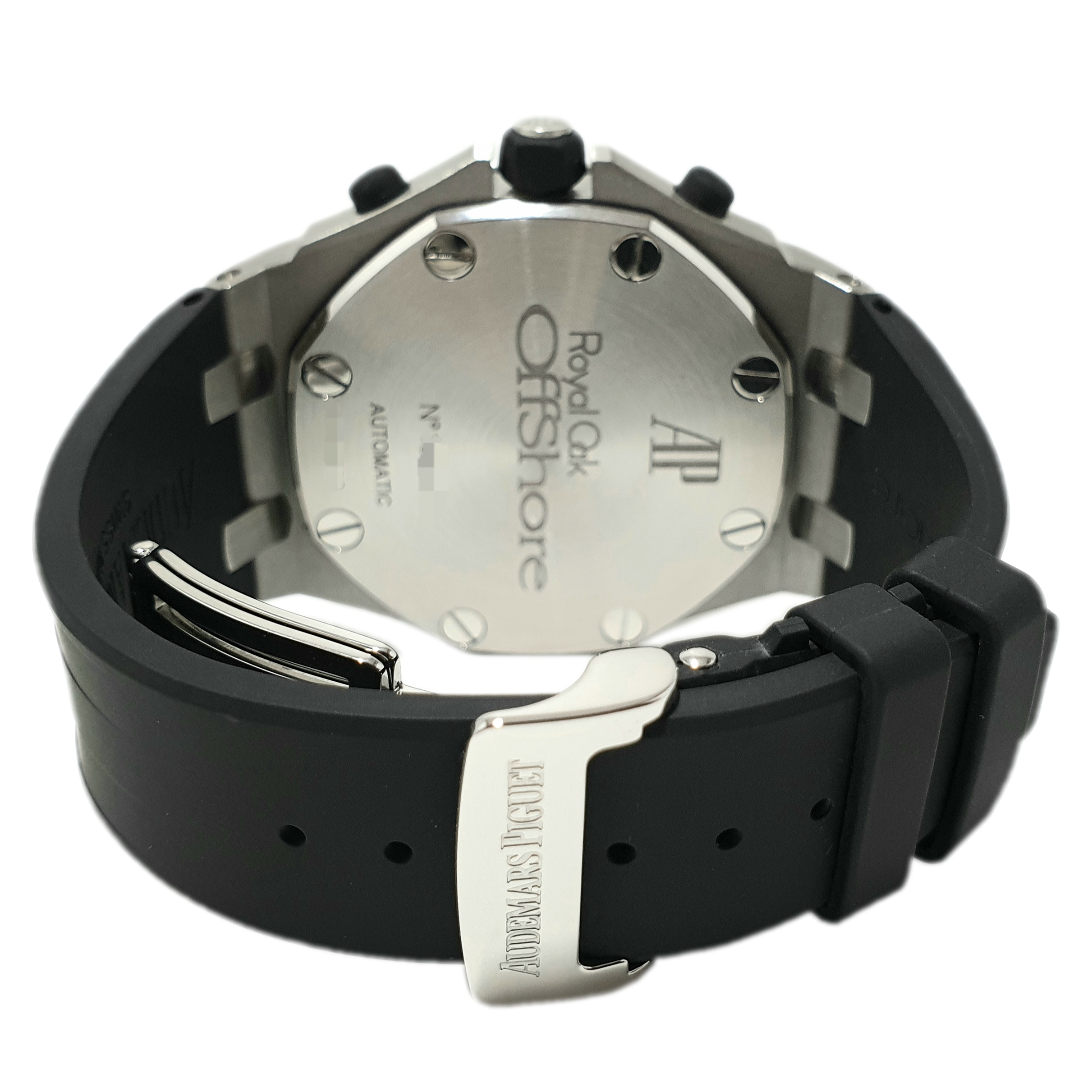 AudemarsPiguet_RoyalOakOffshore_Chronograph_BlackTheme_(Steel-42mm)_Back