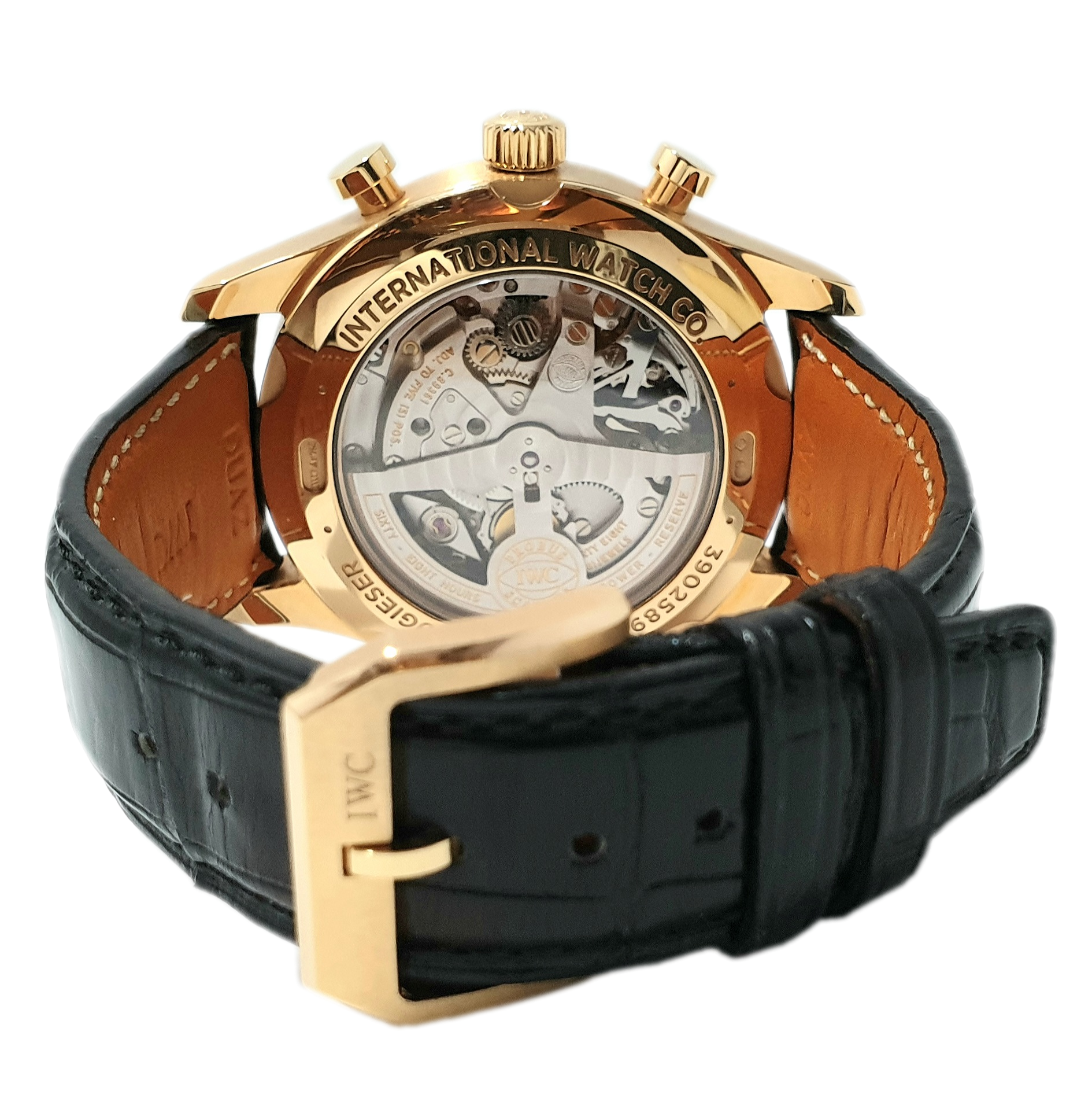 IWC_Portugieser_ChronographClassic_Ref. IW390405_(42mm-RoseGold)_Back