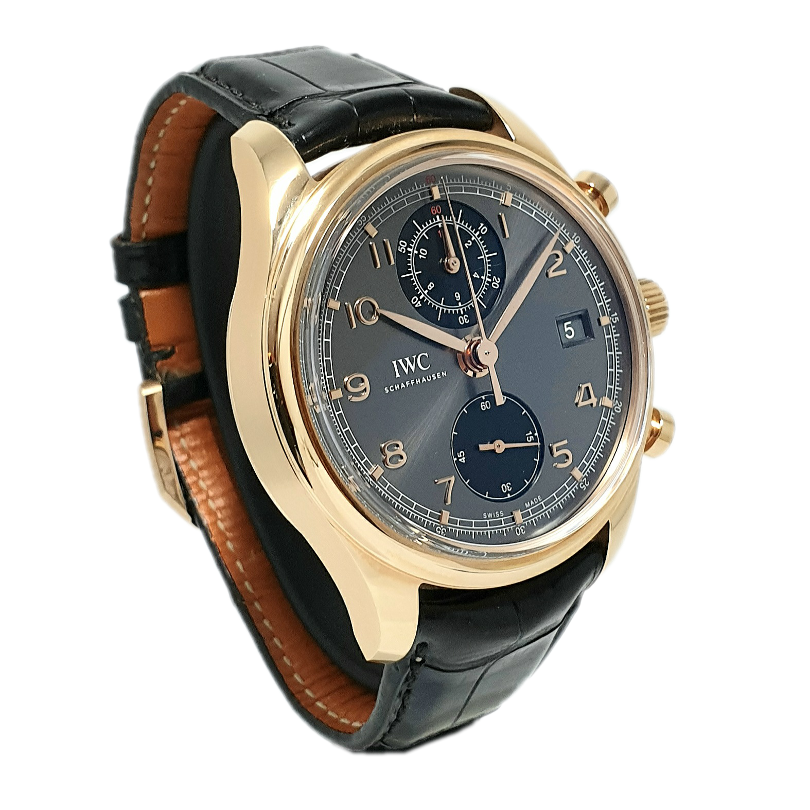 IWC_Portugieser_ChronographClassic_Ref. IW390405_(42mm-RoseGold)_Right
