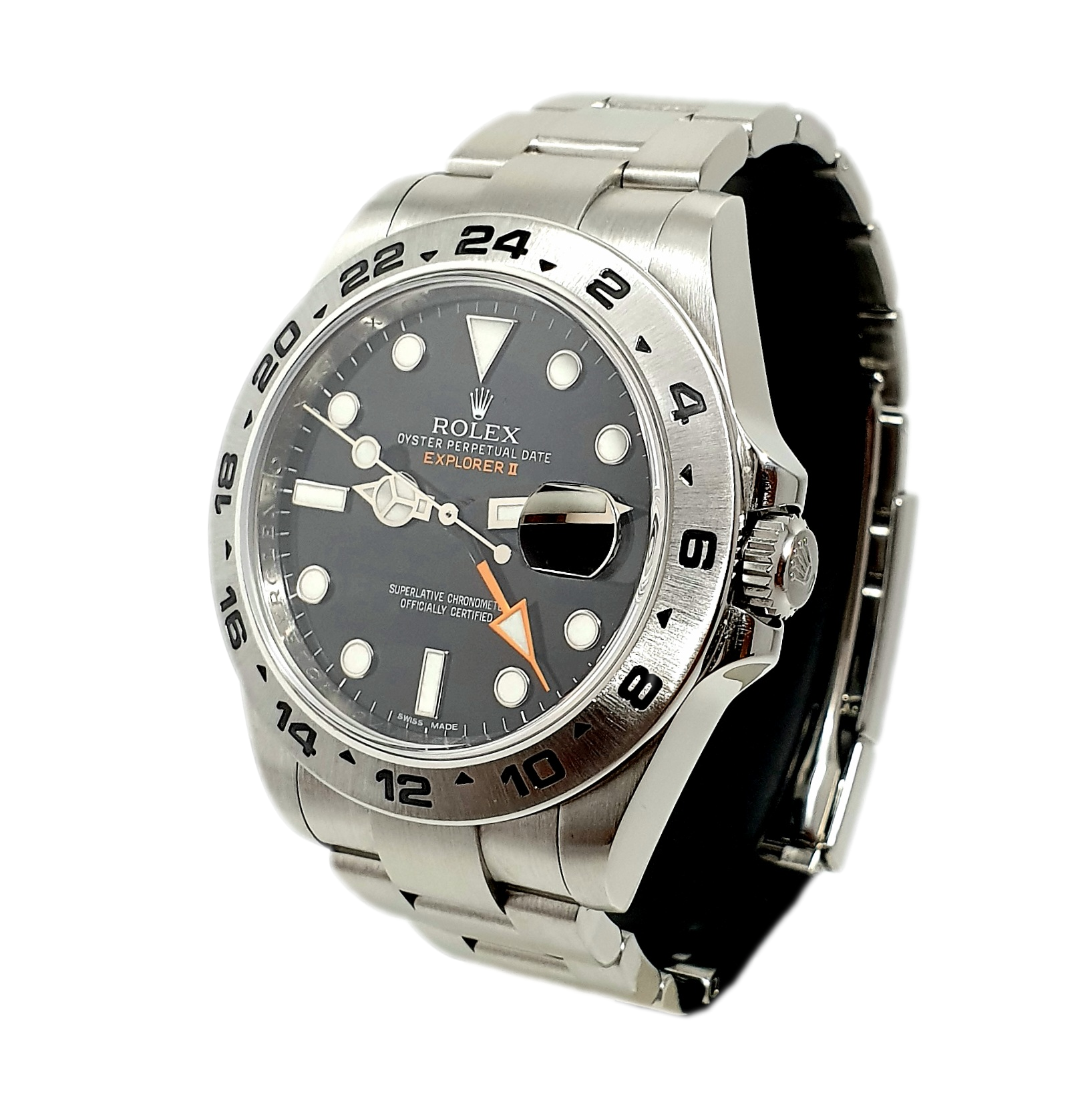 Rolex_ExplorerII_M216570_BlackDial_(42mm-Steel)_Left