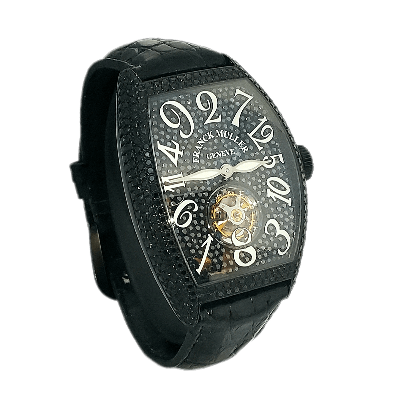 FrankMuller_CrazyHours_LimitedEdition_Tourbillon_Ref. 8880T CH NR D CD_(BlackDLC-BlackCrystal)_Right