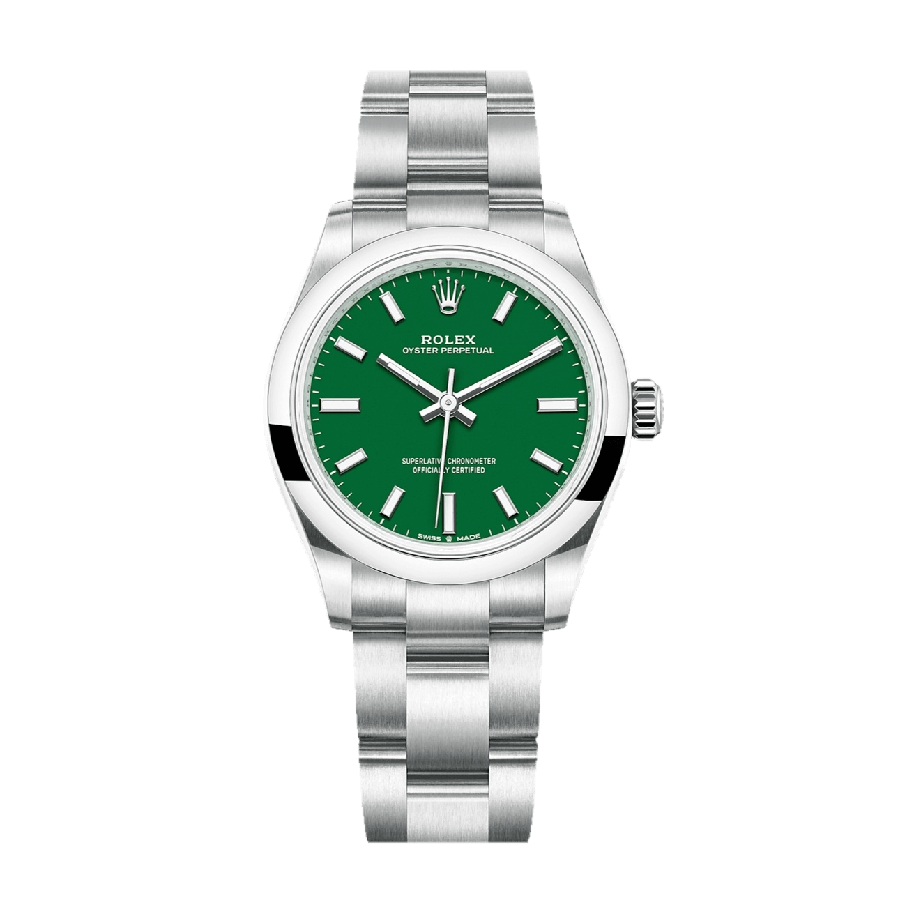 Rolex_OysterPerpetual31_M277200-0006_GreenDial_(Steel-31mm)_Front