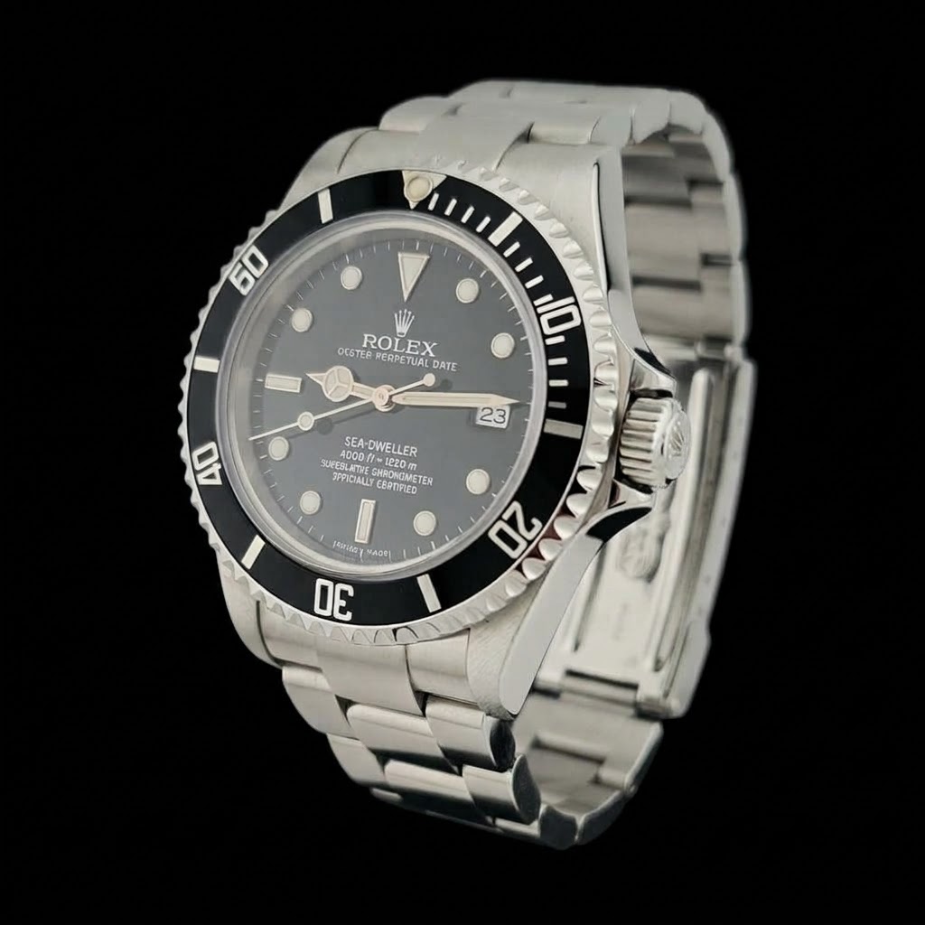 seadweller40_16600_black dial_left