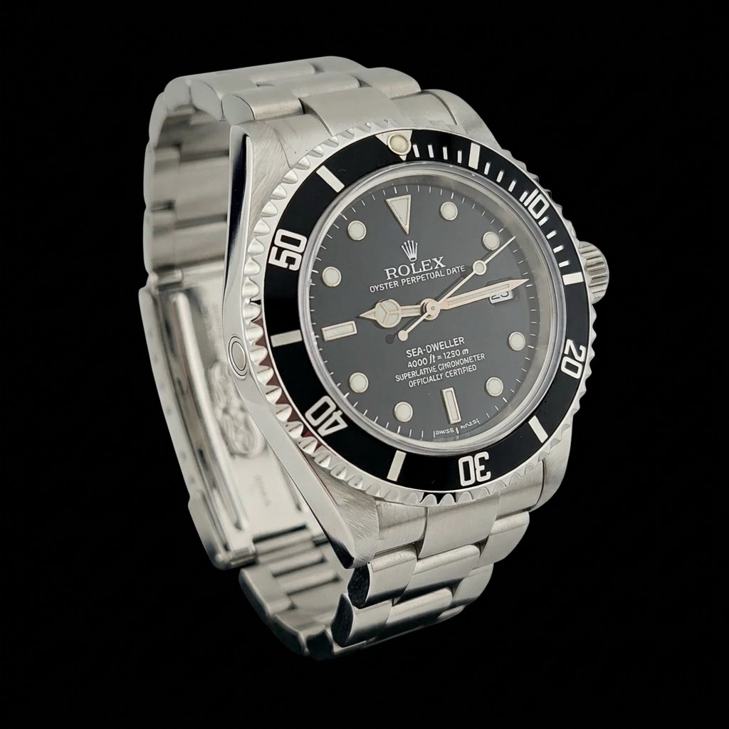 seadweller40_16600_black dial_right